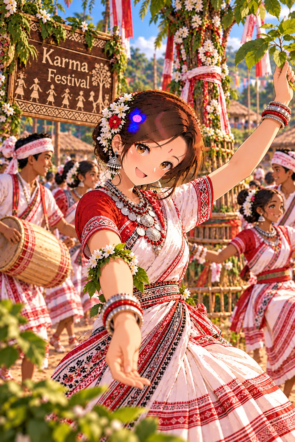 Tiny dressed for Karma Festival