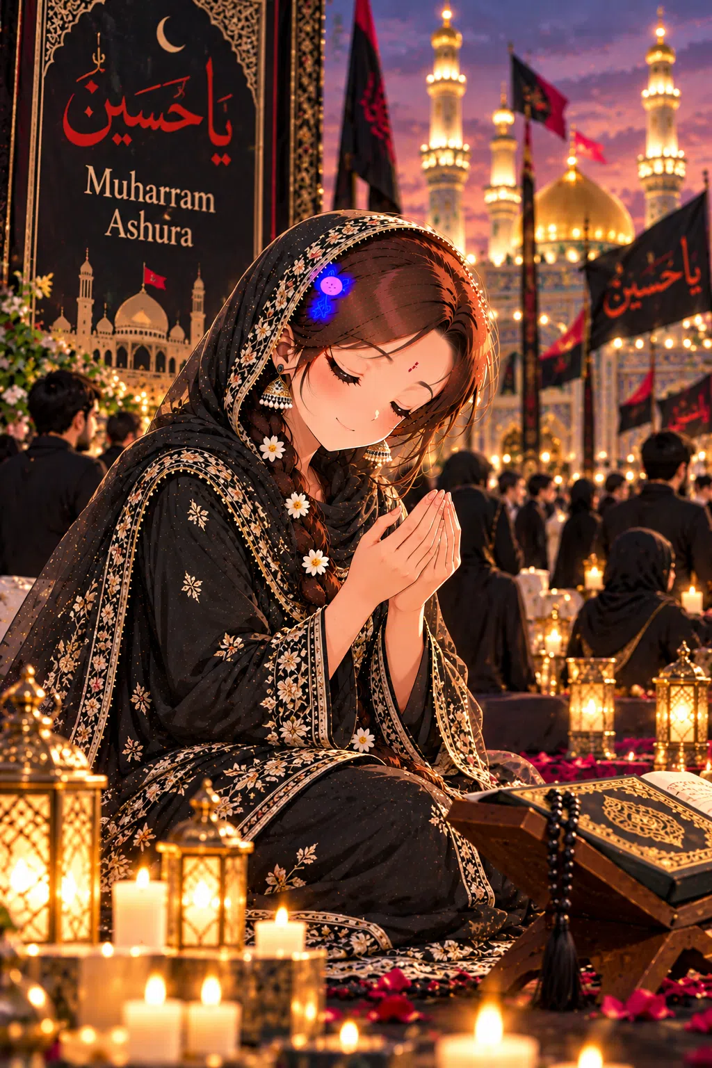 Tiny dressed for Muharram and Ashura