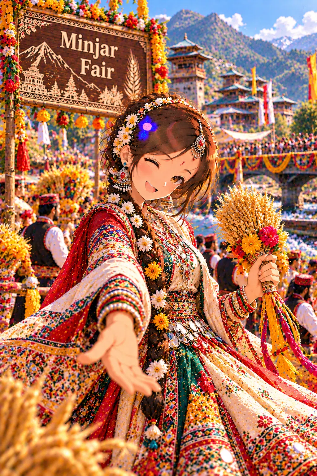 Tiny dressed for Minjar Fair