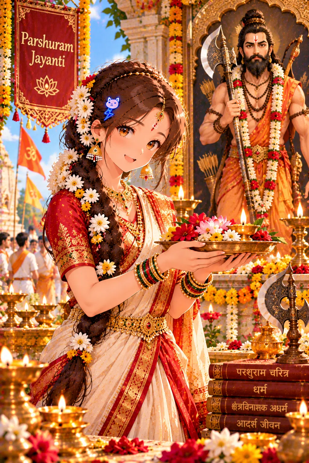 Tiny dressed for Parshuram Jayanti